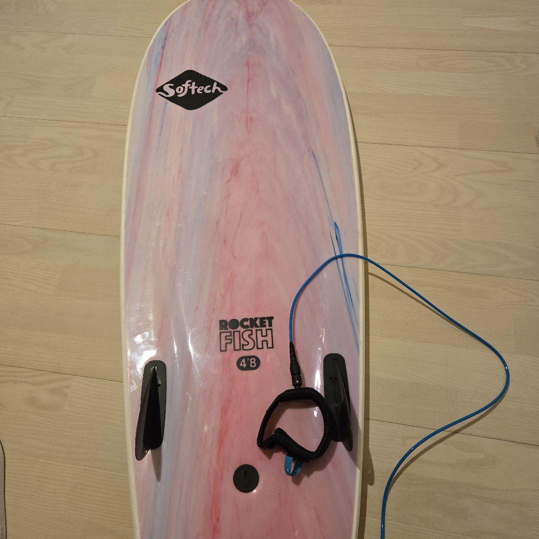 土日まで値下げSoftech Rocket Fish 48インチ サーフボード
