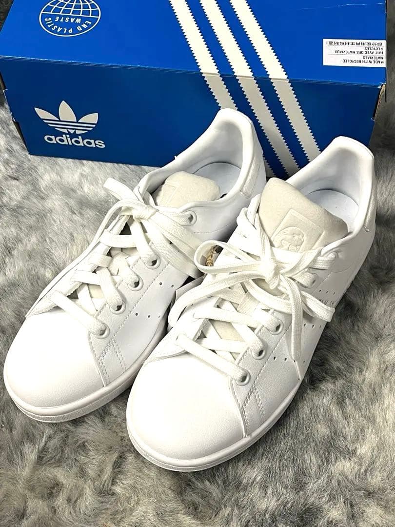 ⓽ アディダス　スタンスミス　23センチ　ホワイト