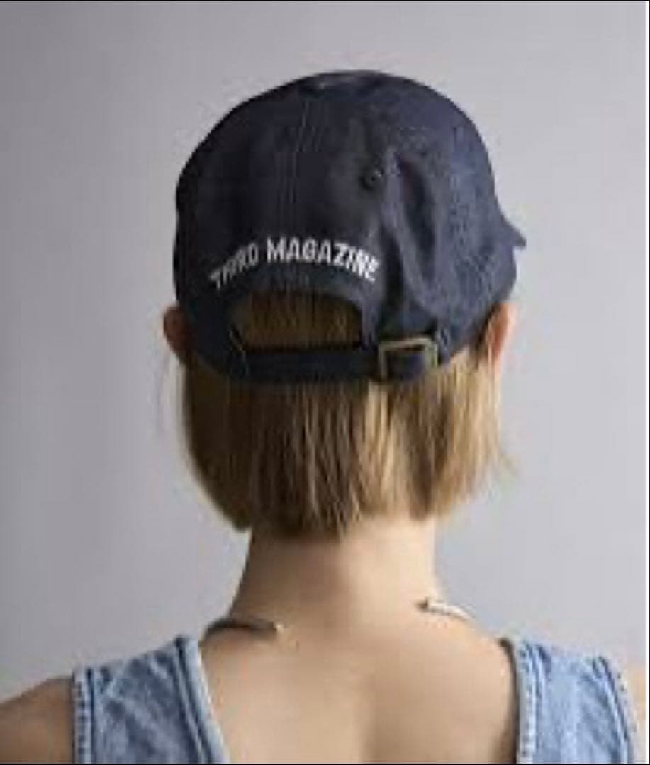 サードマガジン　別注　NEW ERA/920LVES TM インディゴ　キャップ