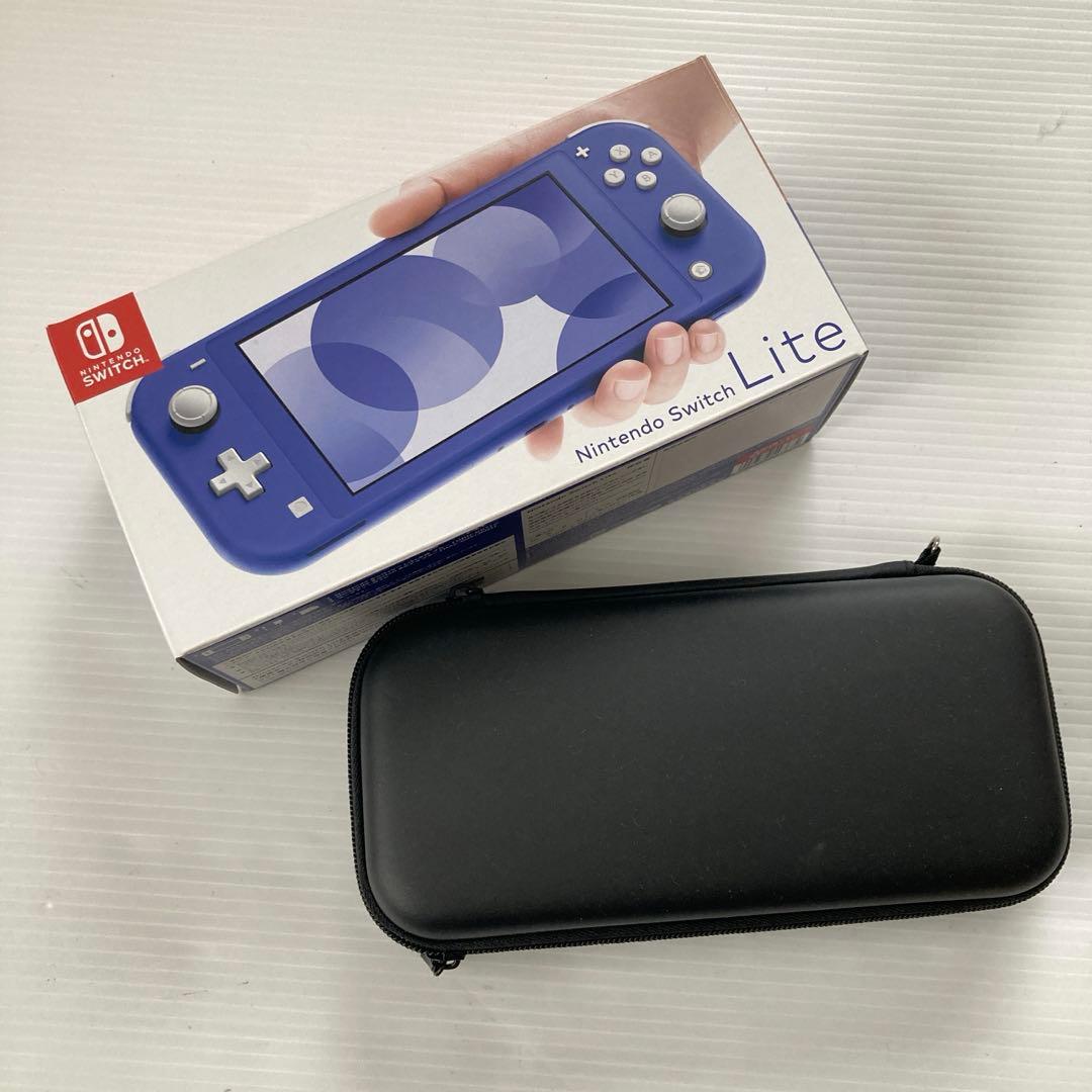【美品】Nintendo SwitchLite 任天堂 スイッチライト ブルー