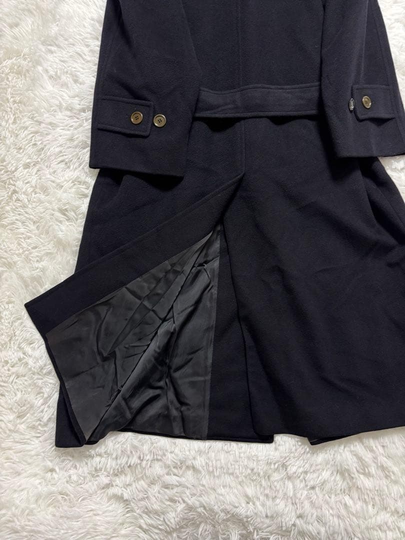 イタリア製 LARUSMIANI ロロピアーナ カシミヤロングコート ベルト付き