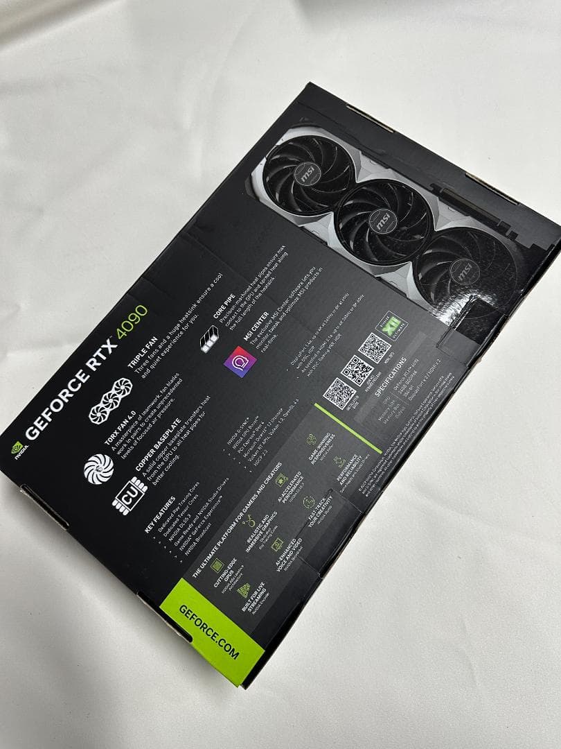 グラフィックボード・グラボ・ビデオカード MSI GeForce RTX 4090 Ventus