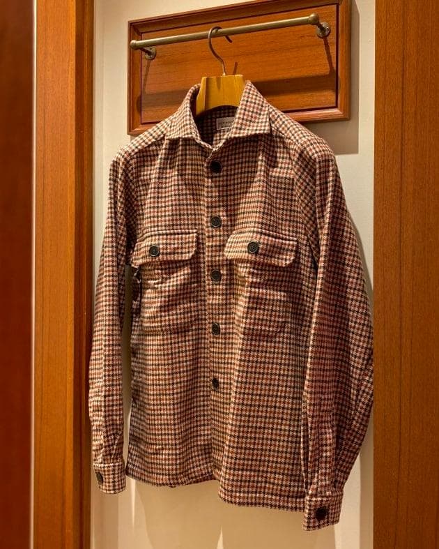A*o様 GUY ROVER ツイードミリタリーシャツブルゾン BEAMS F