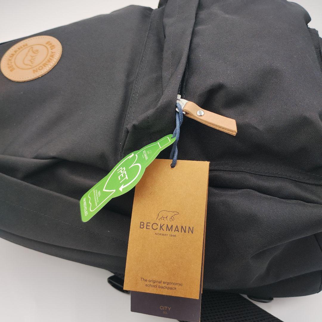 BECKMANN CITY30L A4収納可能 ブラック リュック 通勤 通学