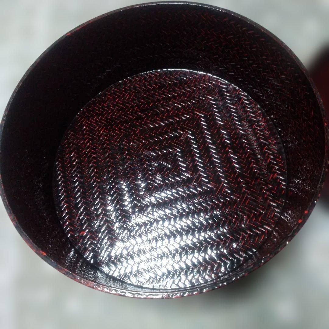 らんたい漆器の茶びつ