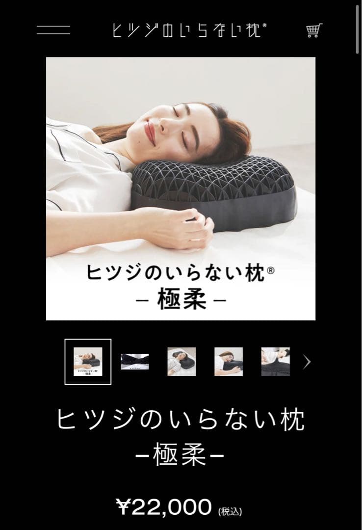 ヒツジのいらない枕　【 極柔 】