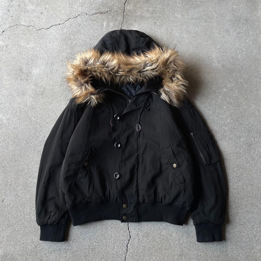 ジャケット・アウター military N2B flight jacket N-2B black