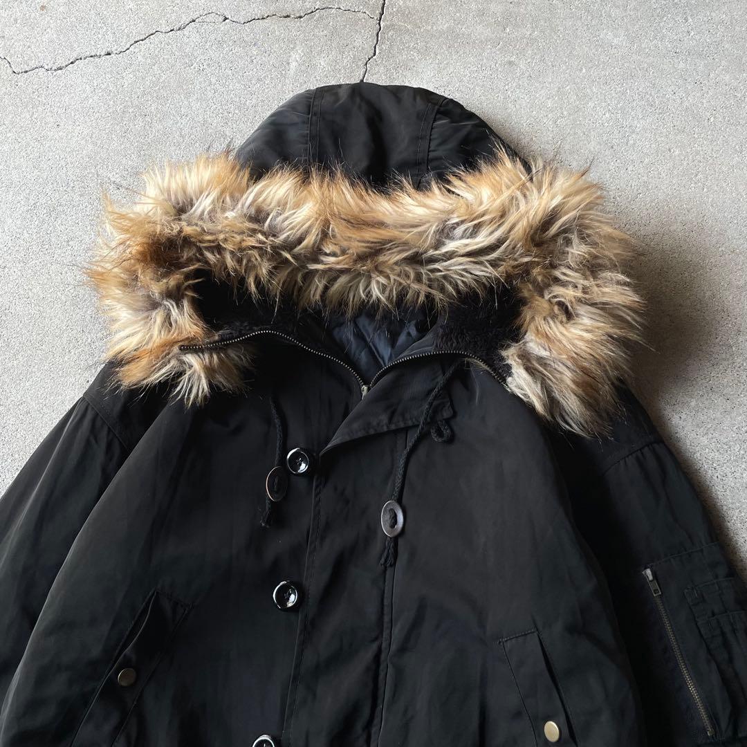 ジャケット・アウター military N2B flight jacket N-2B black