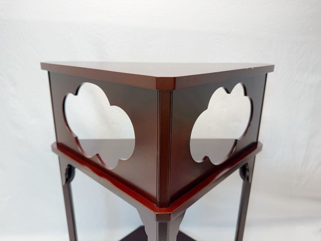 美品 茶道具 好文棚 惺斎好写 溜塗 茶棚 元箱