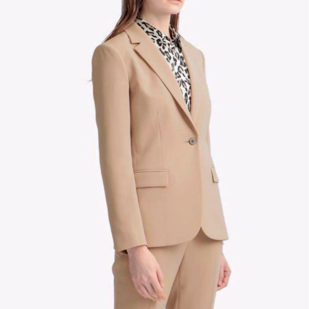 Theory セオリー 20ss パンツスーツ セットアップ ベージュ 0