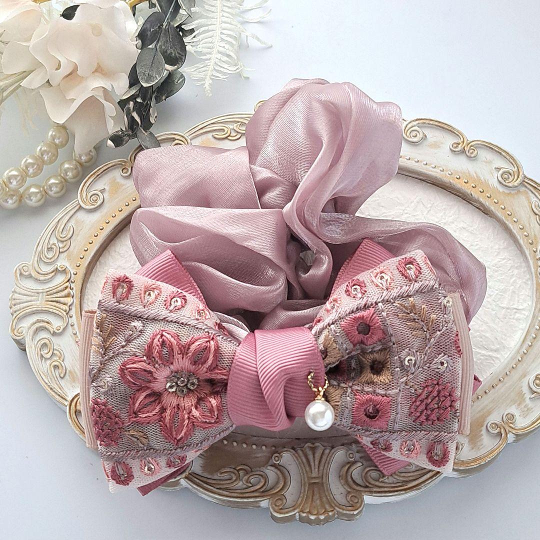 いつな⭐︎様お取引中⭐3134⭐❣️大人可愛い華やかアクセ❣️オリジナル✴インド