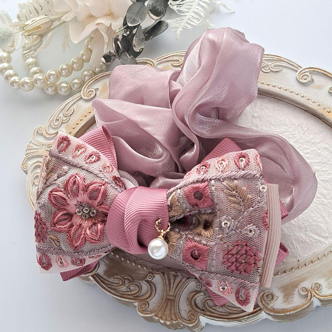 いつな⭐︎様お取引中⭐3134⭐❣️大人可愛い華やかアクセ❣️オリジナル✴インド