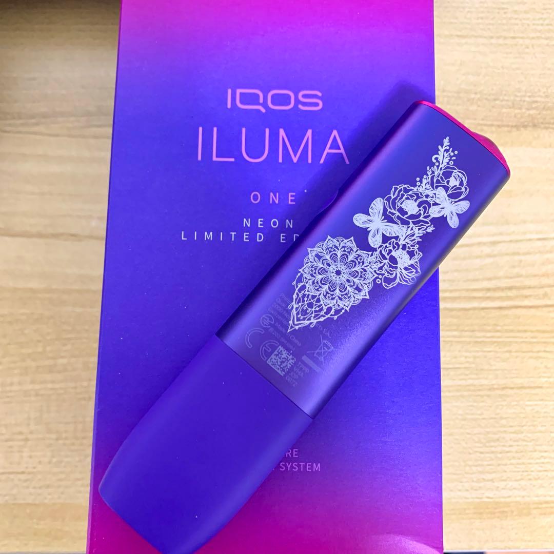 ２　iQOS ILUMA ONE イルマワン 加工 蝶々　アイコス