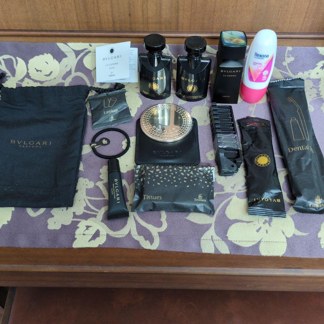 BVLGARI 旅行用化粧品セット 10点