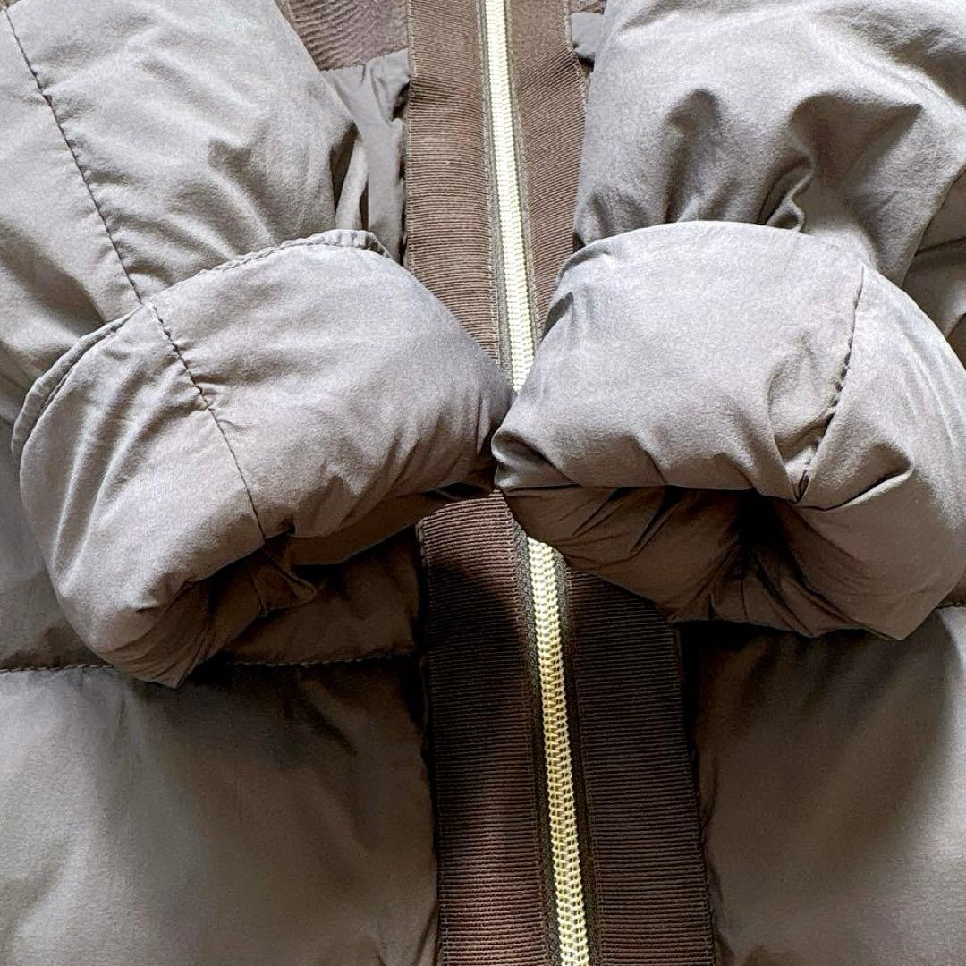 【SALE】サイズ44✨HERNO 異素材ドッキング　ダウンコート　フード