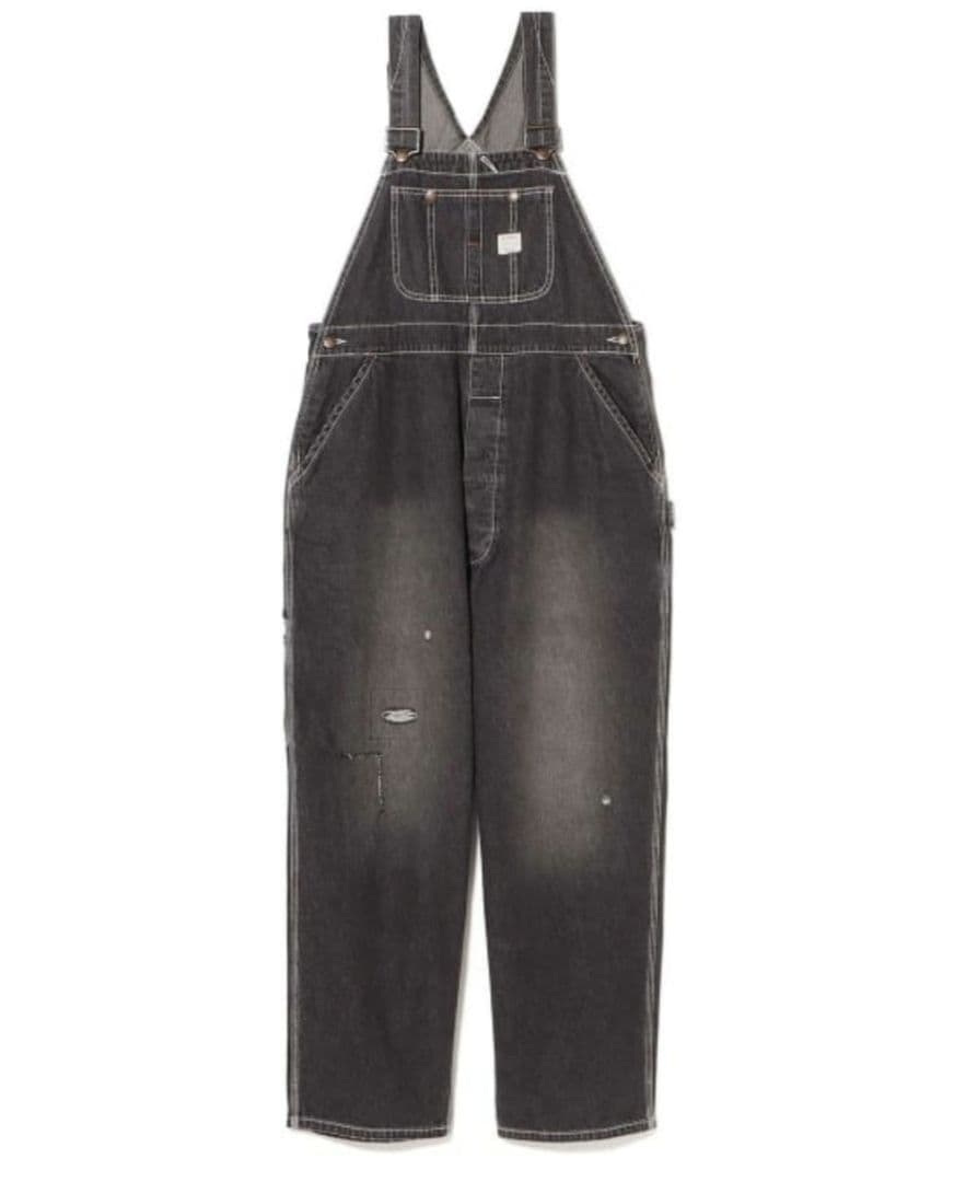 【別注】BIGMAC / リペア オーバーオール ブラック M