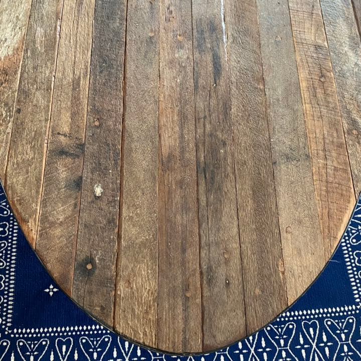 古材アイアンウッドテーブル