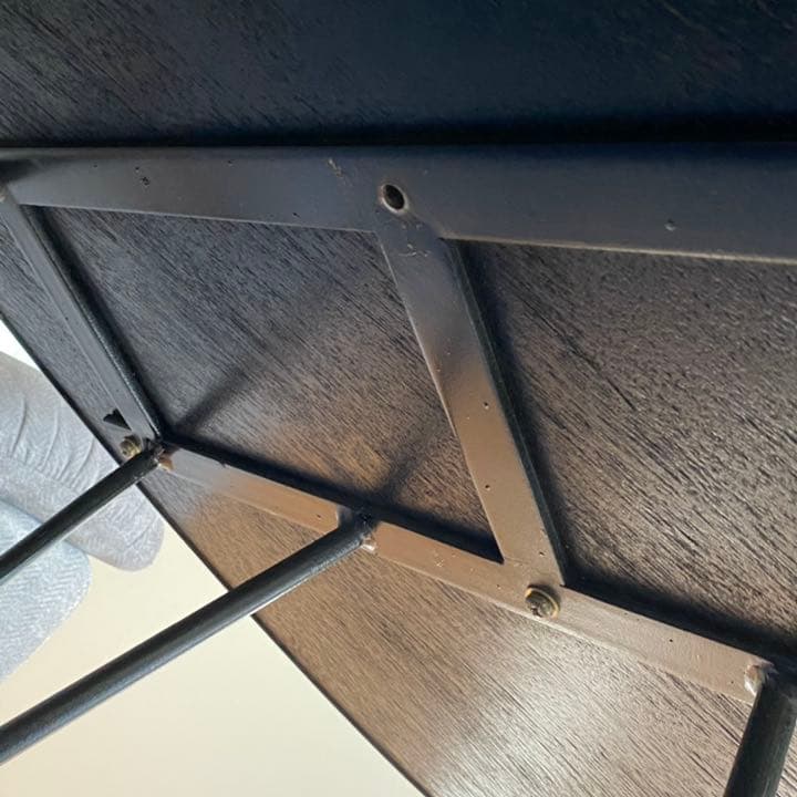 古材アイアンウッドテーブル