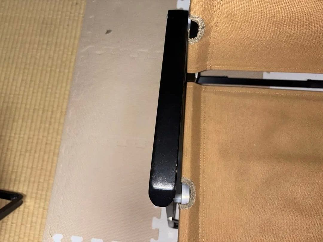 コンパクトフォールディングチェア (コットンキャンバス)2脚セット