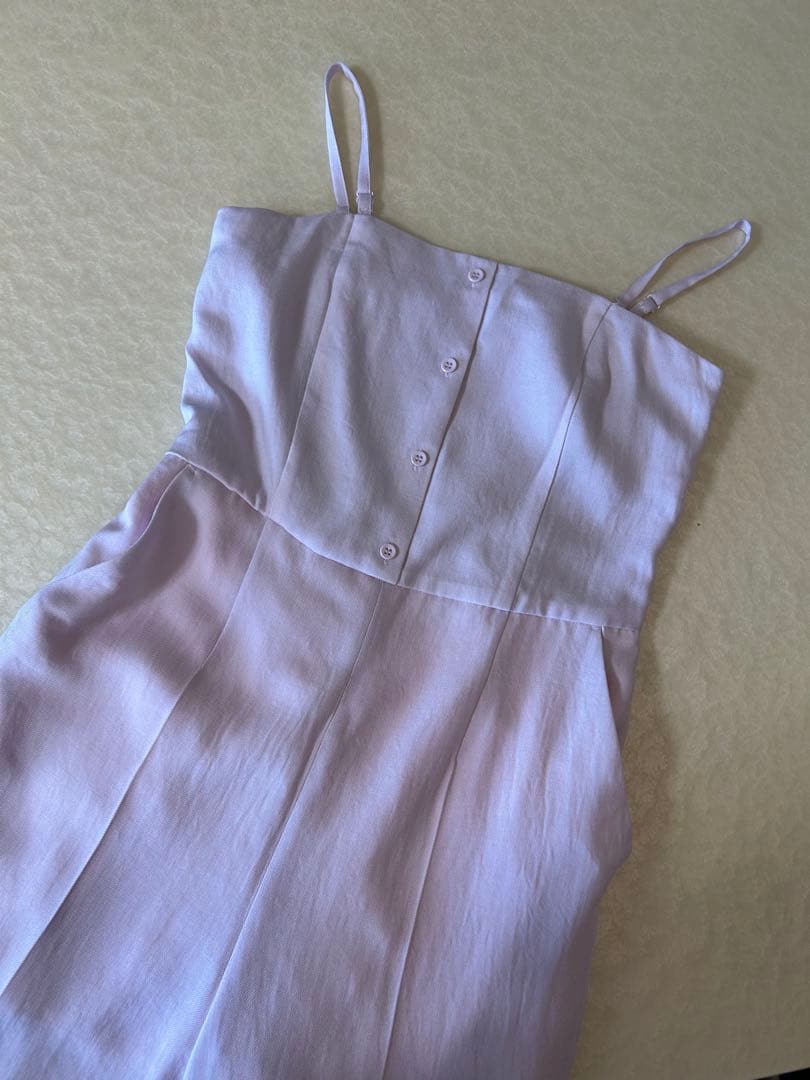 新品★ VEST SET BARE TOP ROMPERS