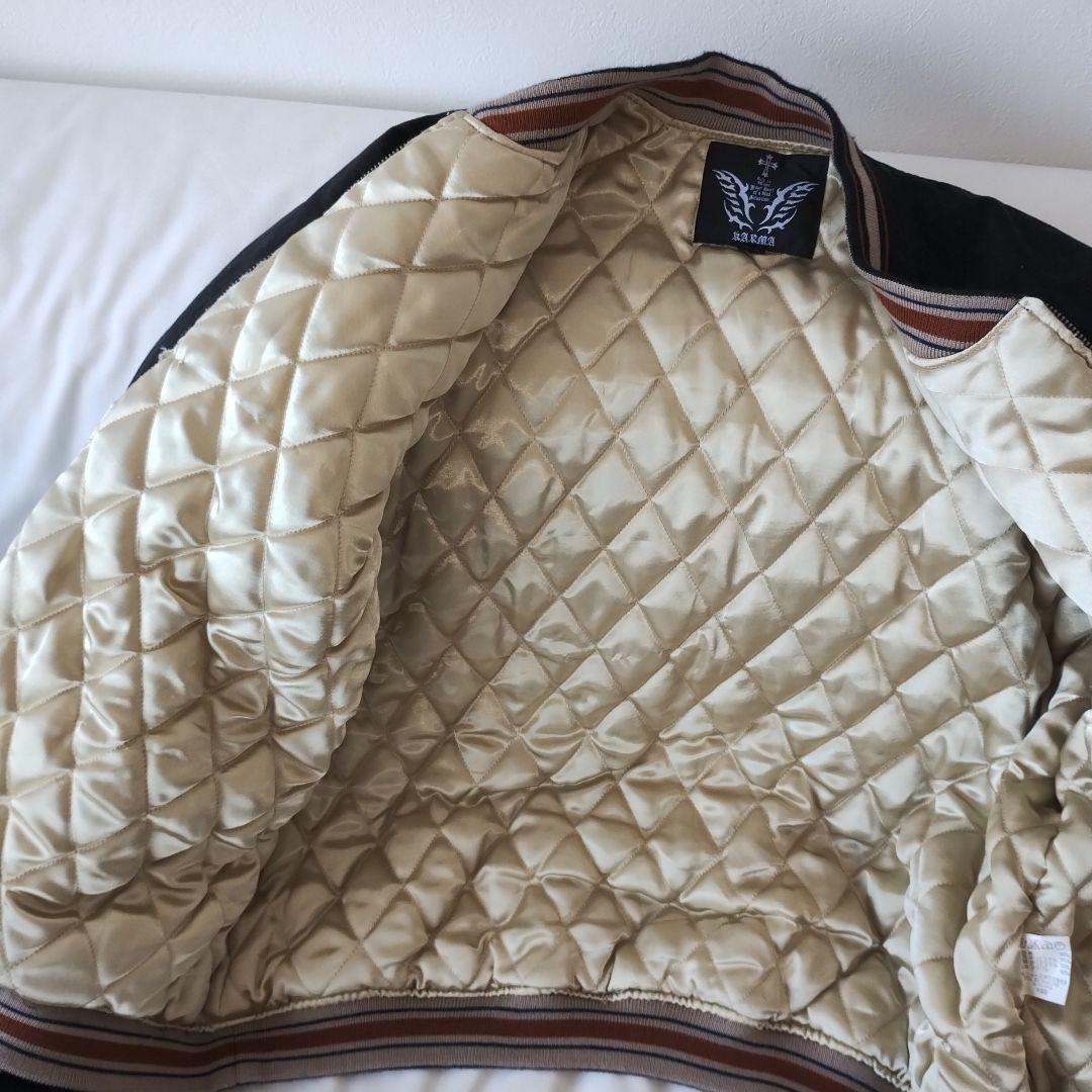 90s KARMA 日本 美品 スカジャン 別珍 unisex vintage