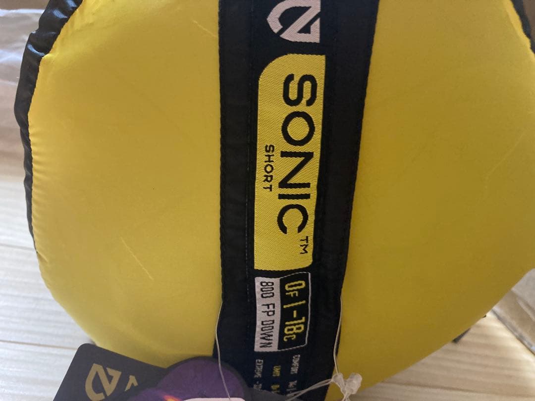 【新品】 NEMO ニーモ　ソニック sonic　0 ショート　シュラフ　ダウン