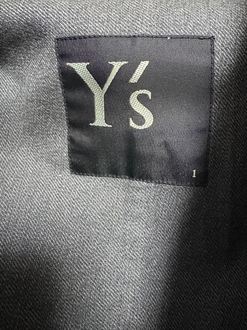 「希少」ワイズY's チェスターコート ロングコート ヨウジヤマモト テーラード