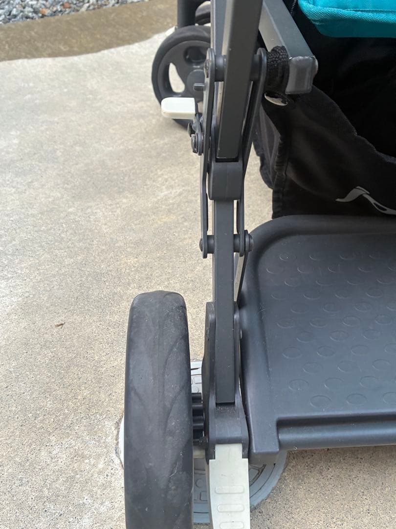 美品　Joovy Ultralight 二人乗りベビーカー　未使用レインカバー付