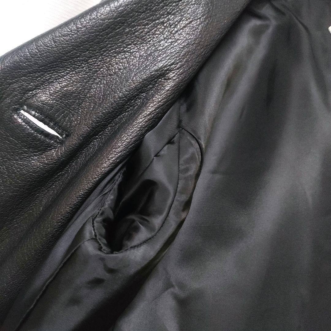 MARLENE DAM マーレンダム レザーコート やぎ革 ゴートレザー