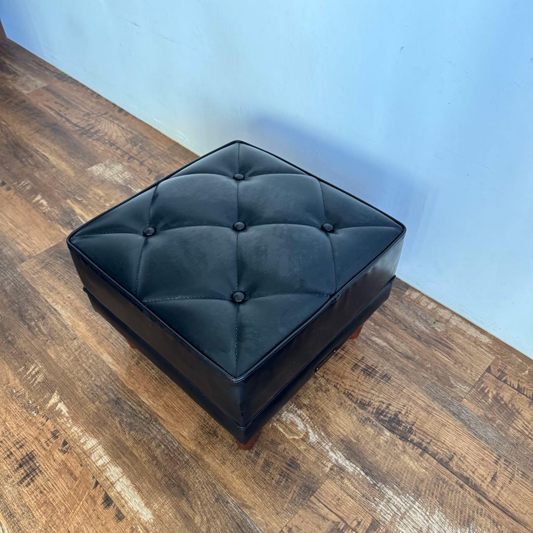 カリモク60オットマンスタンダードブラック