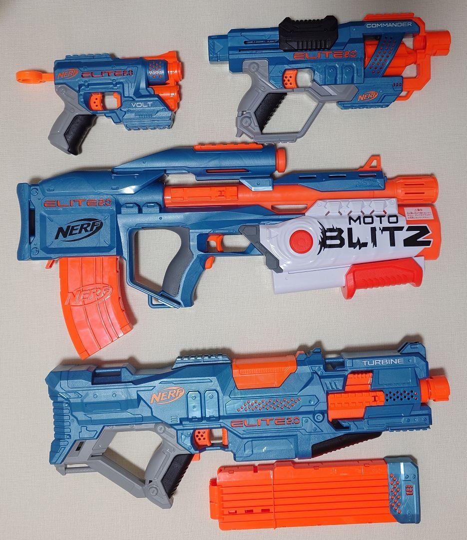 Nerf ナーフ エリート2.0 モトブリッツ タービン ボルト コマンダー D