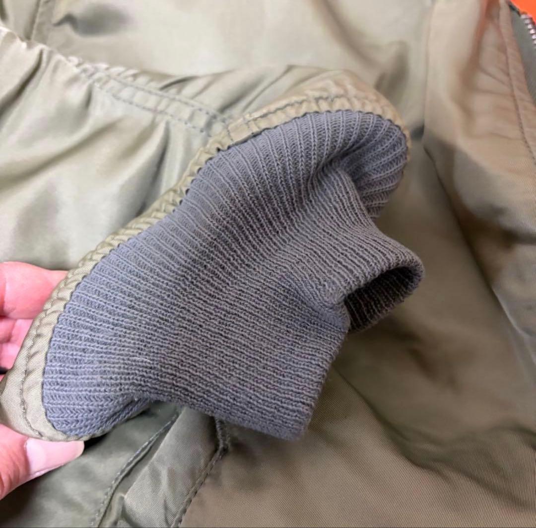 【90's アメリカ製】ALPHA INDUSTRIES MA-1 L