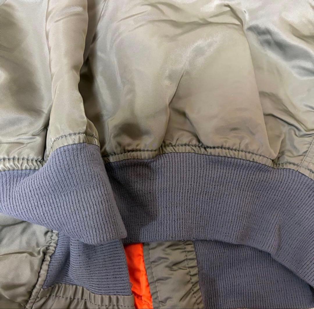 【90's アメリカ製】ALPHA INDUSTRIES MA-1 L