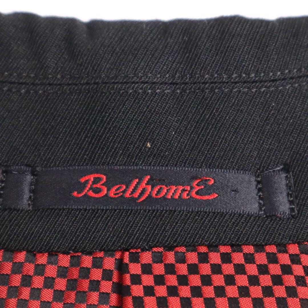 Vintage 80s 90s ロングコート トレンチコート ウール ブラック