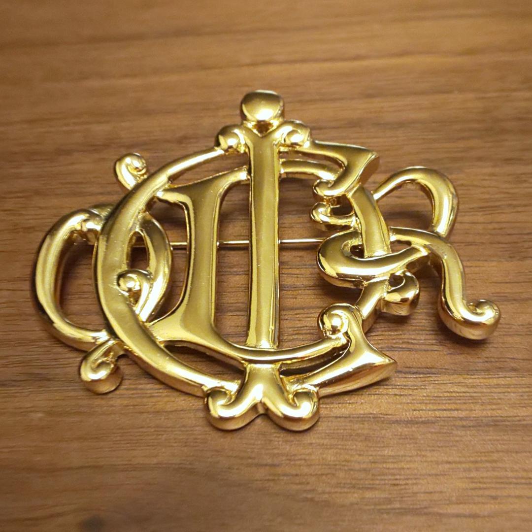 ディオール ヴィンテージ ブローチ ピアスセット 保存袋付