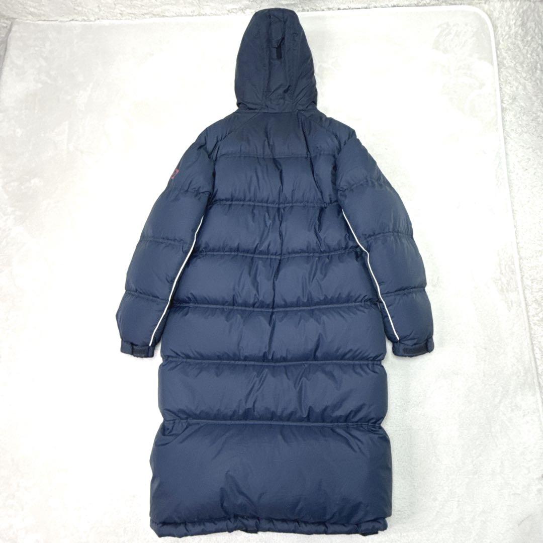 美品✨ Nike　ベンチコート　L　肉厚 極暖 ロング ダウンコート　ネイビー