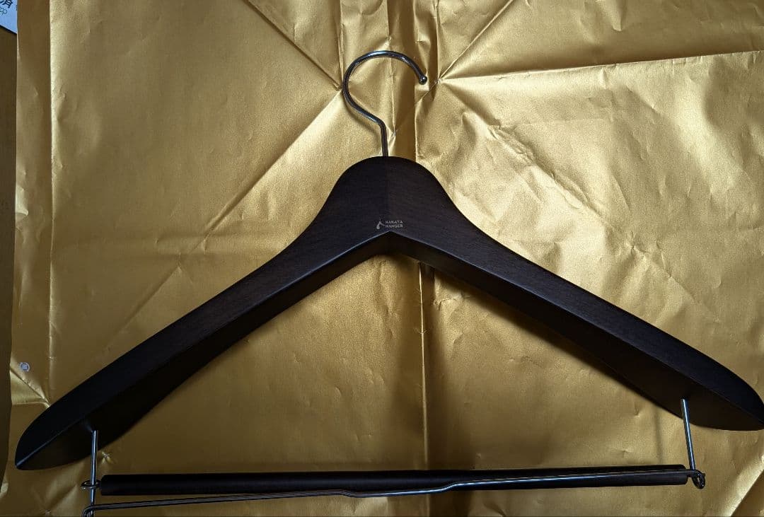 【廃盤品】【超美品】ナカタハンガー　5本セット　メンズ　43センチ