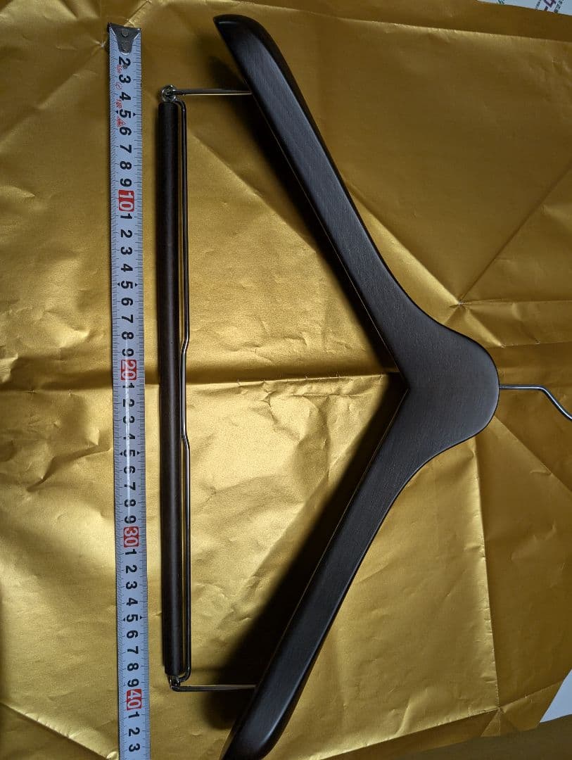 【廃盤品】【超美品】ナカタハンガー　5本セット　メンズ　43センチ