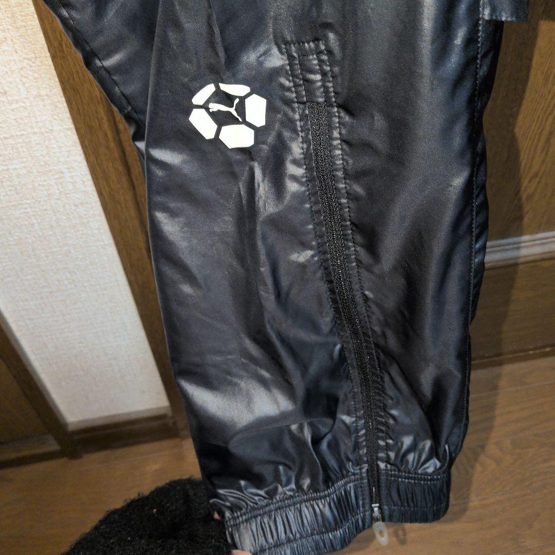 PUMA ブラック ピステパンツ ウィンドブレーカー