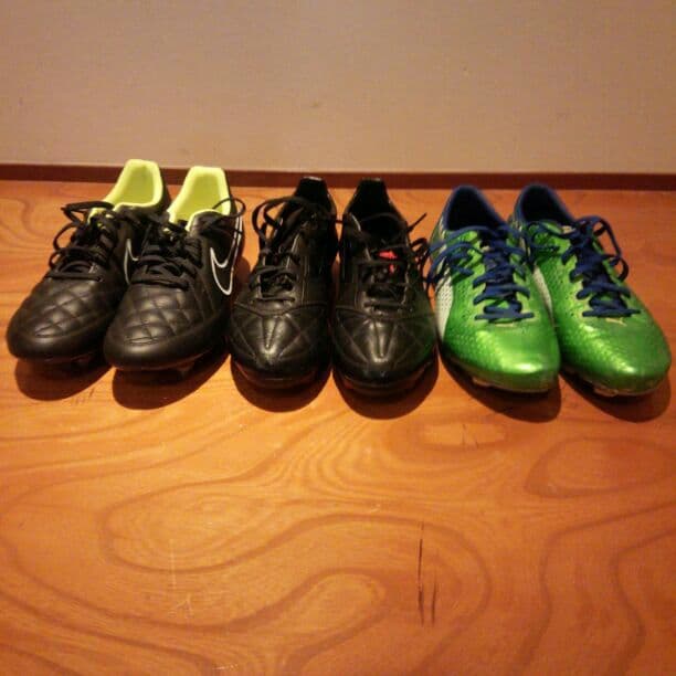 サッカースパイク　F50 エヴォスピード　ティエンポ