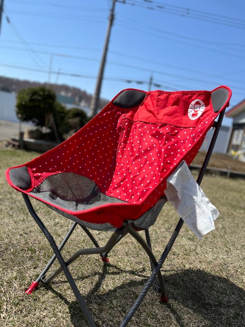 コールマン　ヒーリングチェア　レッドドット　#3