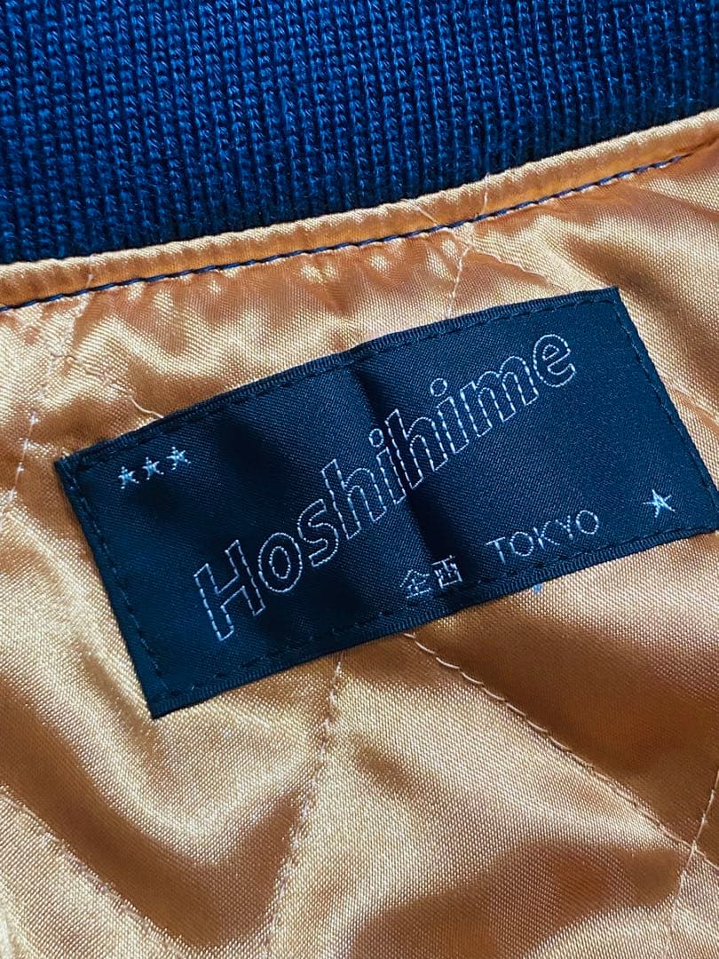 日本製 美品 Hoshihime 鷲 日本限定 スカジャン unisex サテン