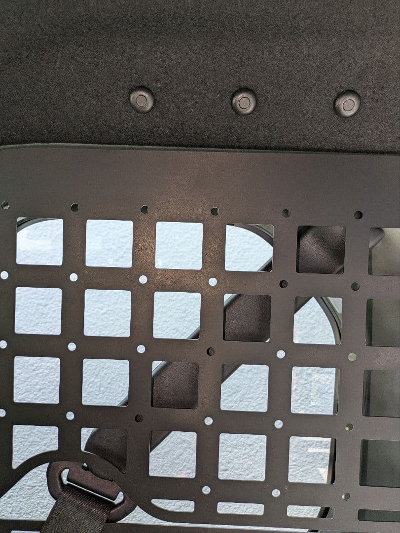 N-VANインナーメッシュパネル 片側のみ　1.6ミリ　無塗装品