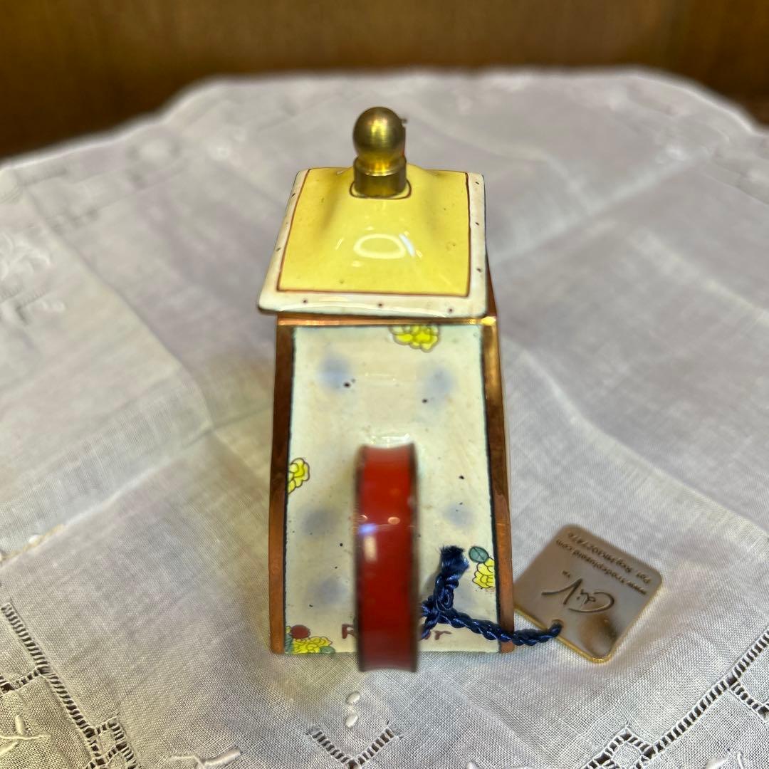 未使用シャルロットディヴィータミニチュアティーポットルノアールピアノを弾く少女達