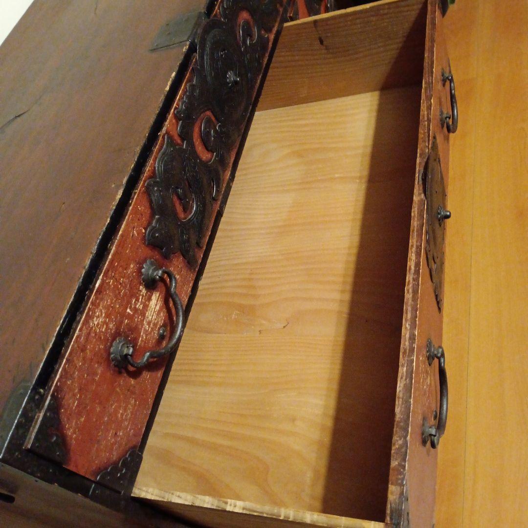 仙台箪笥　和箪笥　水屋　アンティーク　キャビネット