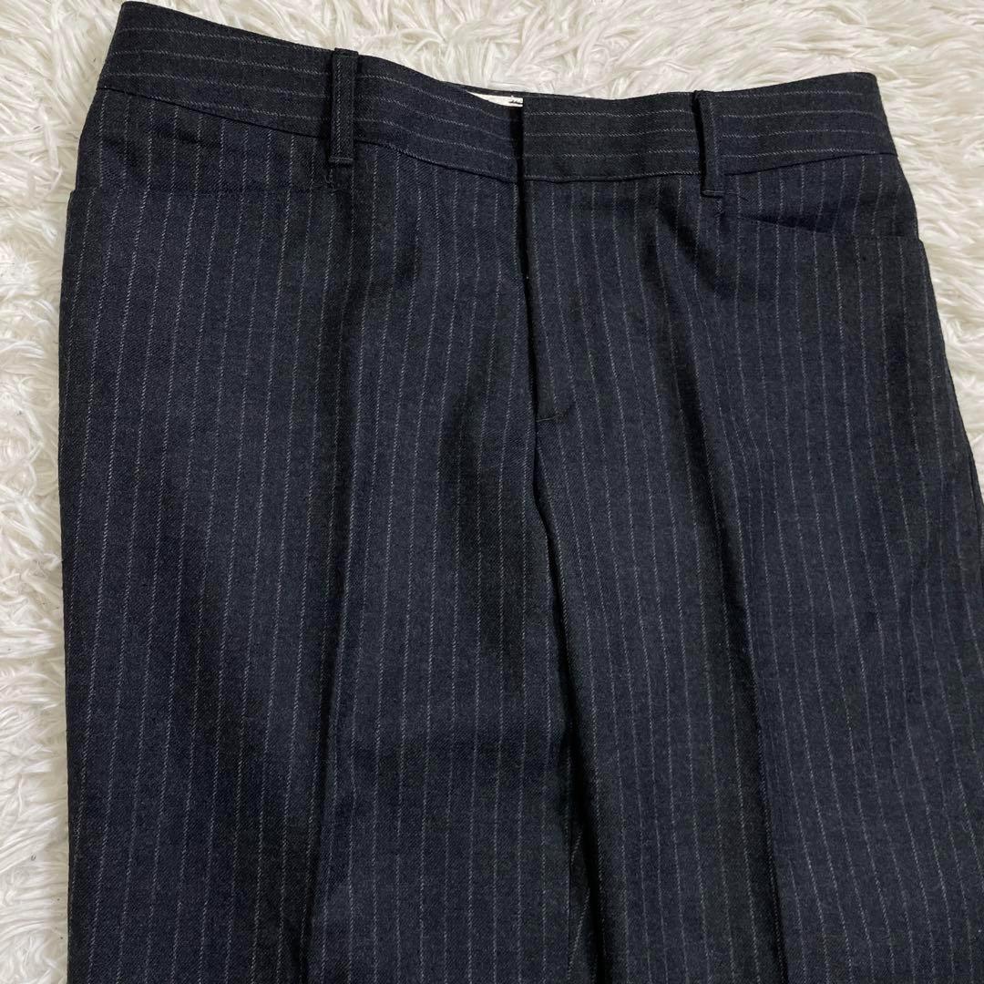 NEW YORKER ニューヨーカー　ストライプ柄　ウール地　上下セットアップ