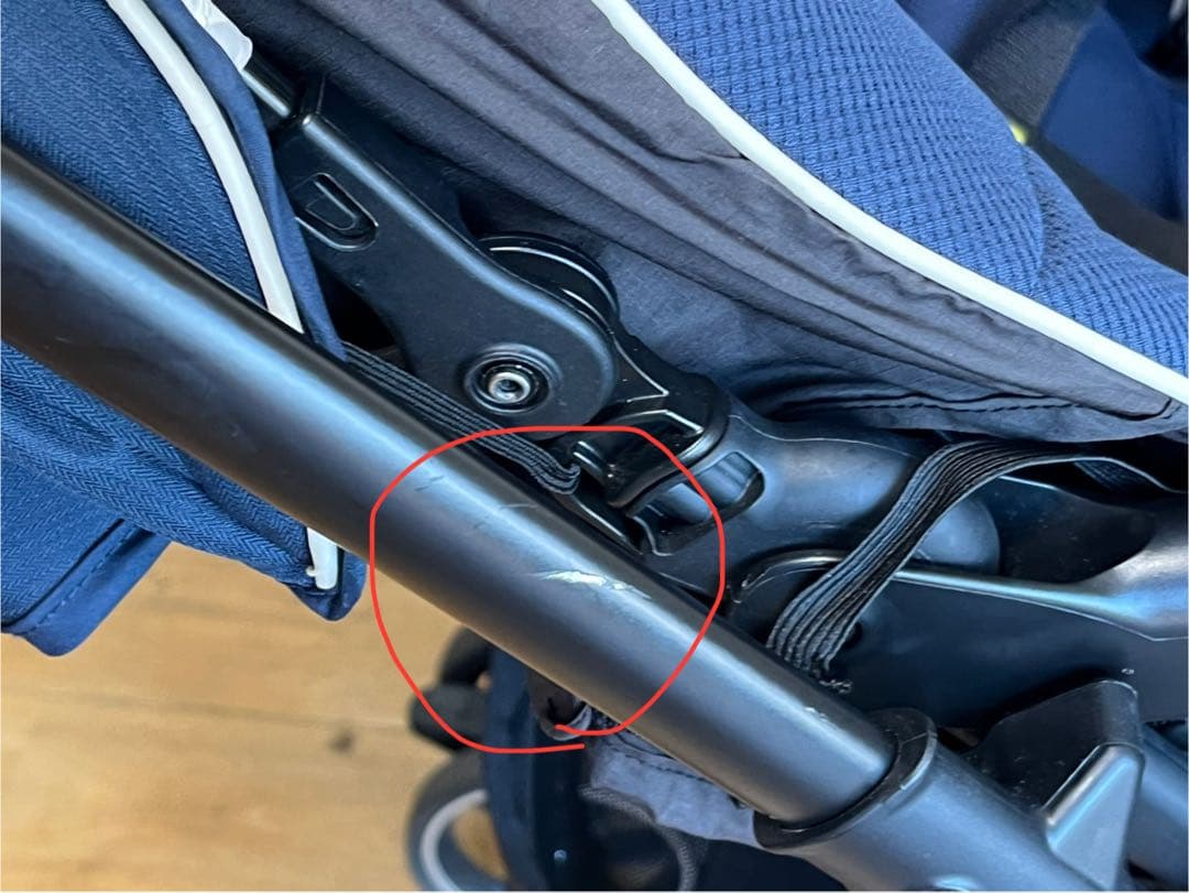 アップリカ　Aprica　ベビーカー　ラクーナ　AD ネイビー　2021年製