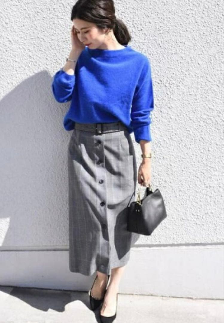 くろわっさん様　ships for woman カシミヤボートネックプルオーバー