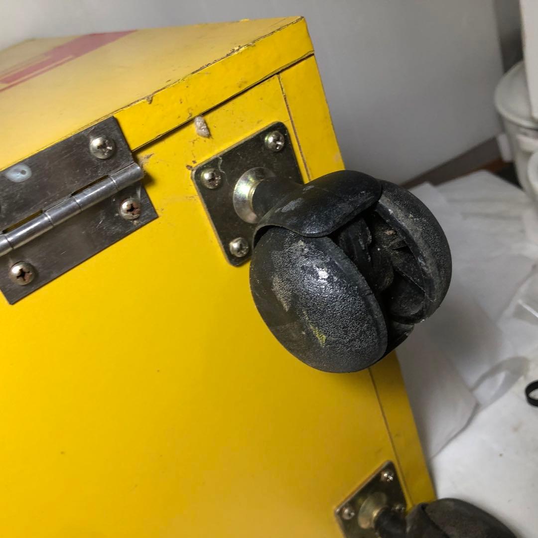 ロッテ 木箱 キャスター付き 収納箱 物入れ