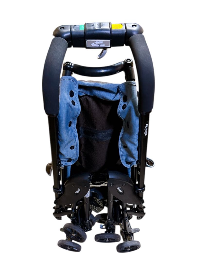 【極美品】Compet コムペット ミリミリライト ペットカート レイクブルー